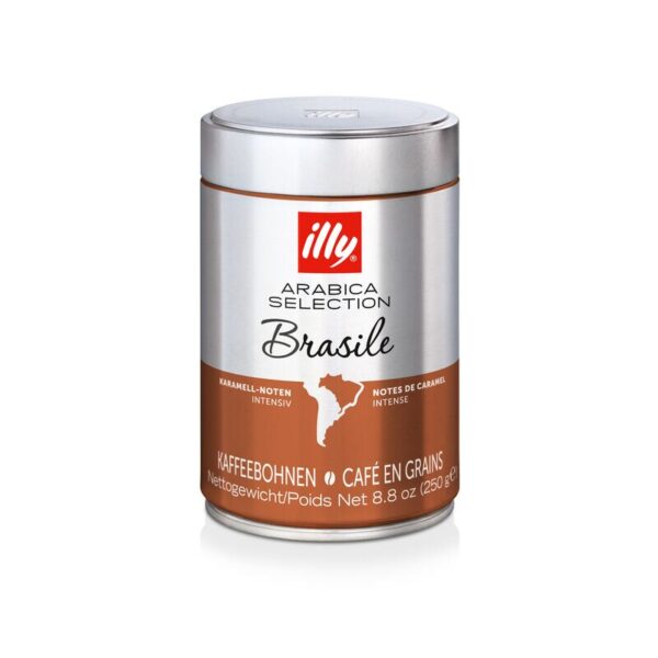 250g de Arabica Selection BRASILE en grains en boîte – Image 2