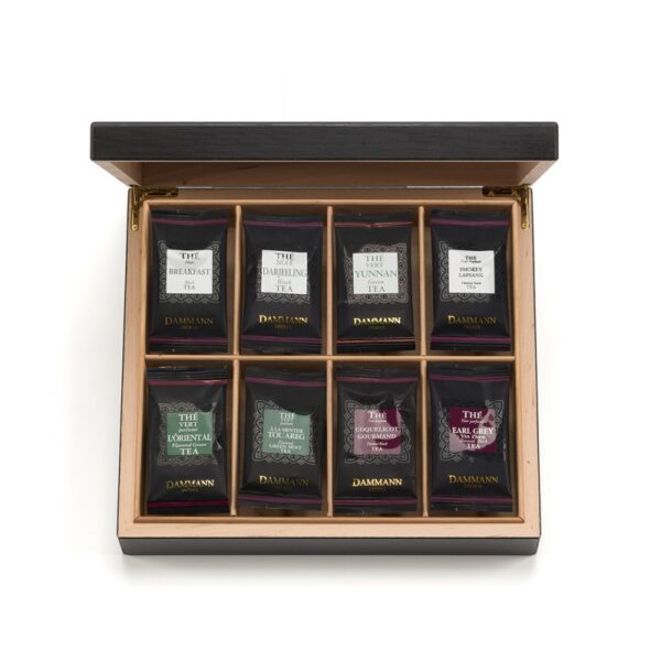 COFFRET 48 SACHETS DE DEGUSTATION DE THÉS ENVELOPPÉS