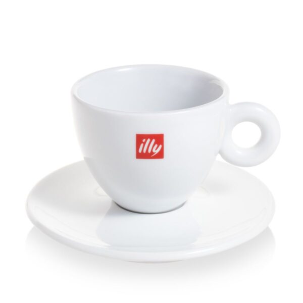 6 Cappuccino cup with illy saucer (170ml)